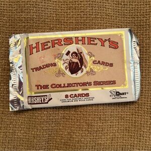 Hersheys Factory Sealed Trading Card Pack